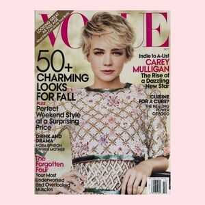 VOGUE Magazine October 2010 Carey Mulligan Indie to A-List